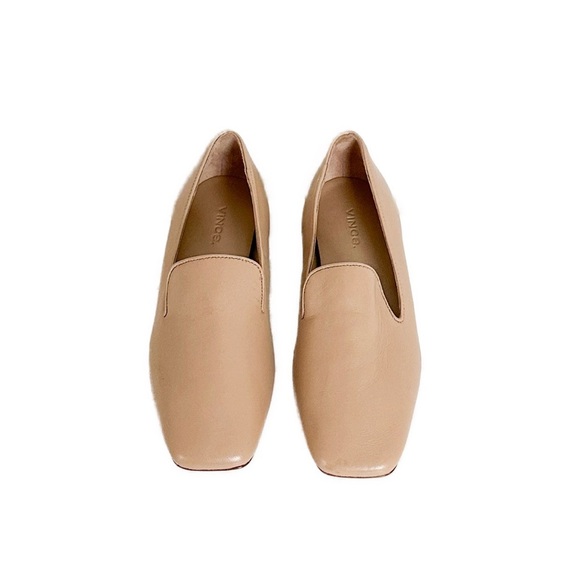 Vince NEW Leather Clark Loafers Tan Size 6 US 36 EU - Picture 1 of 6